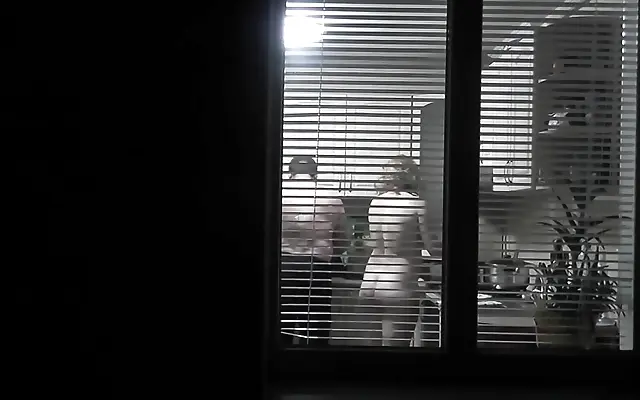 久久中文 观看第 观看免费播放电视 毛片a Leans in for a peek as blonde milf cooks naked in her kitchen