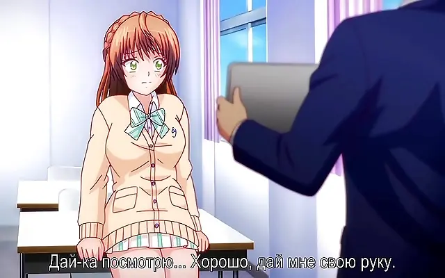 Intense creampie confession in public anime fantasy with big boobs and blowjob action