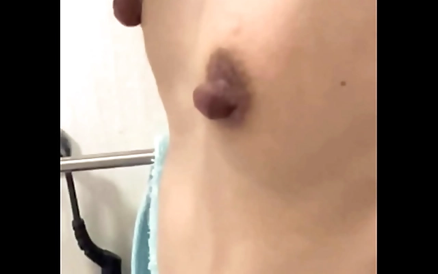 Shower sex with my wife got steamy when I teased her sensitive nipples