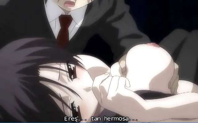 Three passionate lovers explore forbidden desires in school days part 4
