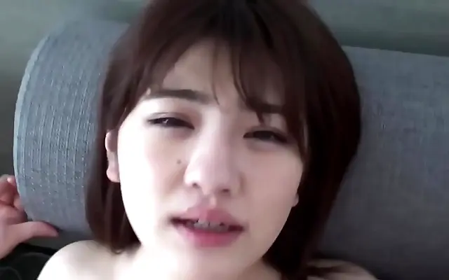 College model with a thigh tattoo gets intimate in a private gonzo session