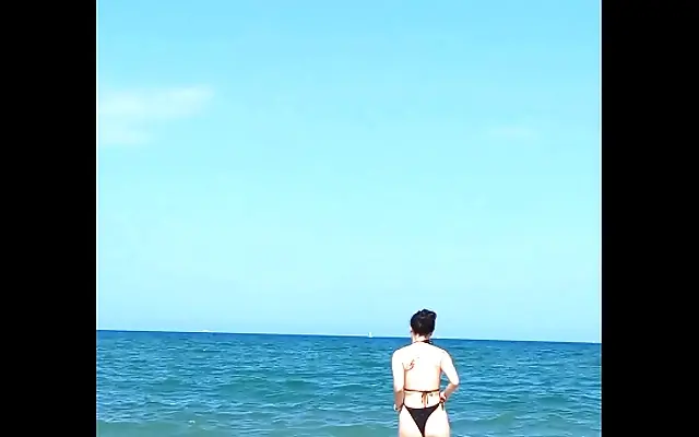 Intense Beach Tent Sex with My Sexy Asian Girlfriend
