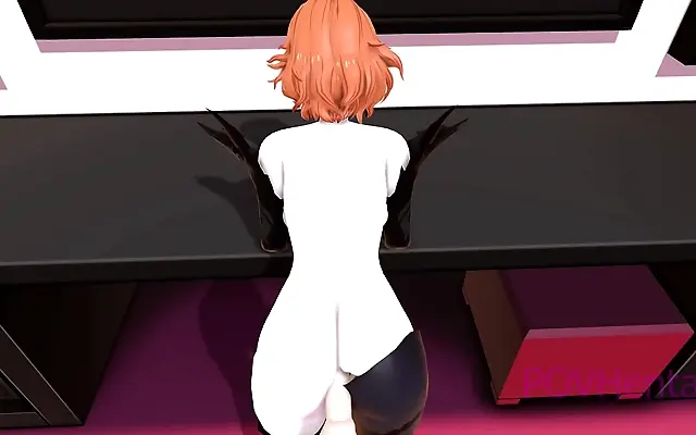 Staircase Seduction in Fire Emblem Kronya 3D Hentai Anime Action