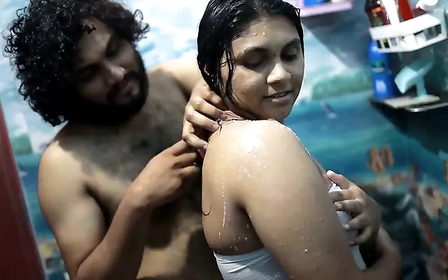 Horny Desi Housewife Gets Wild in the Steamy Bathroom Encounter