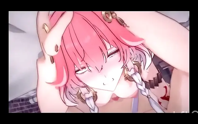 Her Yummy Creampie in 3D Hentai Big Boobs Action