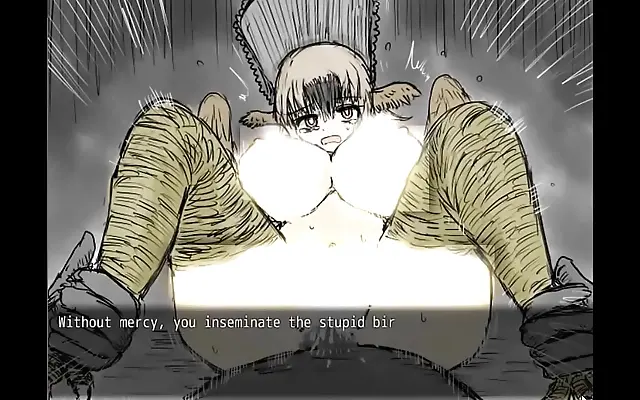 百合 西西 Anime girl walks a cursed RPG world with beastly hentai
