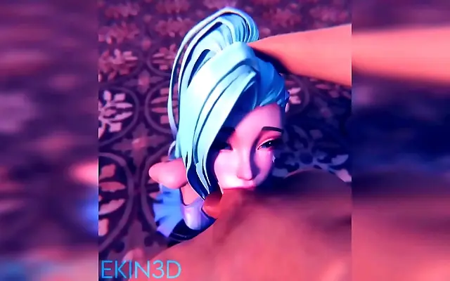 fucks her tight ass in wild 3d hentai style anal sex