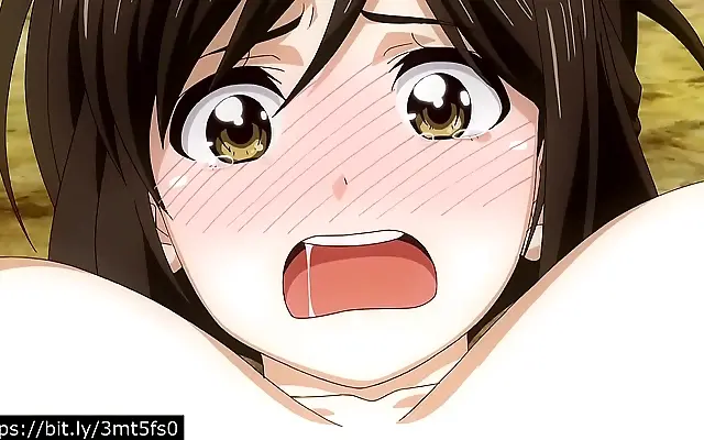 Anime teacher Kana Kojima shows her big tits in a sunlit classroom