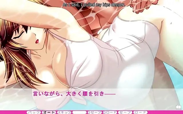 Rough Pool Fuck with My Busty Pregnant Wife Yuka in Hentai Fantasy