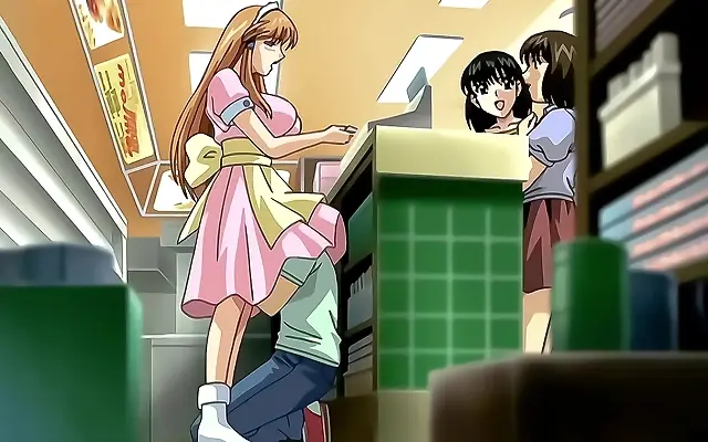 Hentai step siblings touch each other on the train