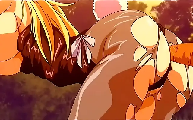 Busty Bunny Cosplayer Nails Public Pleasure in Uncensored Hentai Action