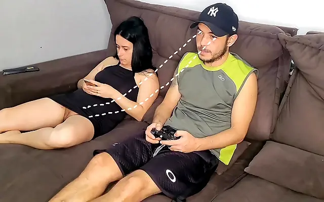 Two strangers tangled in forbidden heat while her husband waited next door