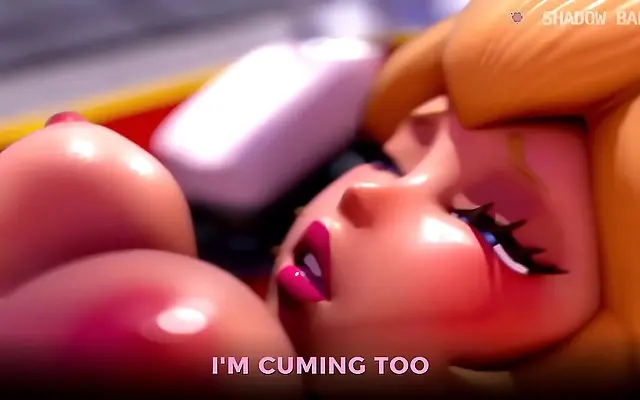 Princess Peach gets rough punishment in the castle