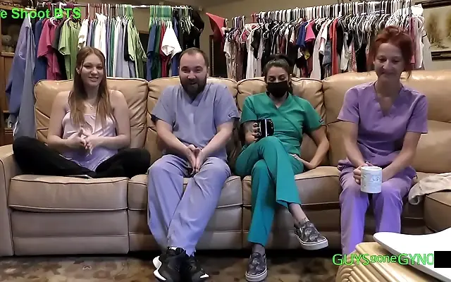Intense exam as teen Maverick faces humiliation from Doctor Nova and Nurse Stacy